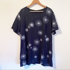 Emery Rose Black/White Top #116